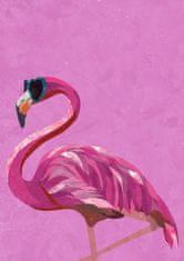 Pelcasa Magenta Metallic Flamingo - 50x70 cm 