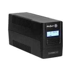 Rebel TOOLS 600W UPS brezprekinitveno zasilno napajanje z LCD 1000VA Nanopower Plus 1000