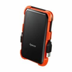Apacer zunanji disk 1TB AC630 USB 3.1 odporen na udarce črno/oranžen