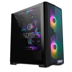 MEGA Računalnik TWR S10 i9-13900K/RTX4070Ti Super/32GB/2TB-4.0/1000W/Brez OS/črna RGB