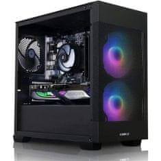 MEGA Računalnik MT S7X GAMER i7-13700/RTX4070/16GB/1TB-4.0/750W/Brez OS/črna