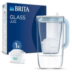 Brita GLASS One, stekleni vrč za filtriranje vode 2,5 L