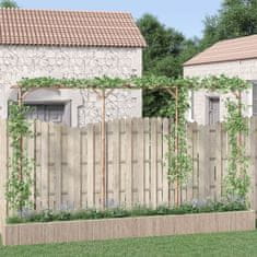 Vidaxl Pergola iz bambusa 385x40x205 cm