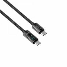 Havit Kabel za polnjenje USB-C na USB-C z LCD 100W, 2M