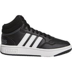 Adidas Čevlji črna 39 1/3 EU Hoops 3 Mid