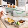 InnovaGoods 3-in-1 Electric Steamer Lunch Box with Recipes Beneam InnovaGoods 