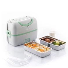 InnovaGoods 3-in-1 Electric Steamer Lunch Box with Recipes Beneam InnovaGoods 