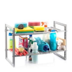 InnovaGoods Extendable Under-Sink Shelf Unit Shibblek InnovaGoods 2 Shelves 