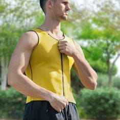 InnovaGoods Moški športni telovnik za savno Passwa InnovaGoods - XL 