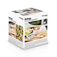 InnovaGoods Microwave Egg Boiler with Recipe Booklet Boilegg InnovaGoods 