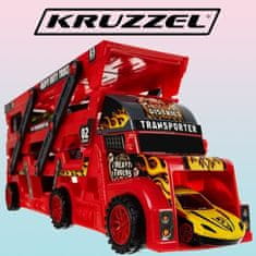 Kruzzel Komplet tovornjaka TIR s 6 avtomobili 22515 