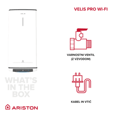 Ariston VLS PRO WIFI 100 EU električni grelnik vode (3100947)