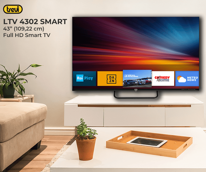 Trevi LTV 4302 SMART - popoln Smart Android TV!