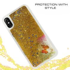 ZIZO Zizo Liquid Glitter Star Case - Ohišje za iPhone X (metulji)