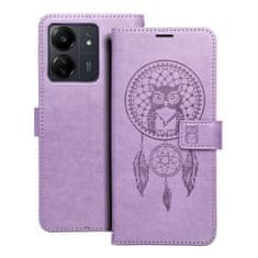 OEM MEZZO Knjižni ovitek za XIAOMI Redmi 13C / POCO C65 dreamcatcher purple