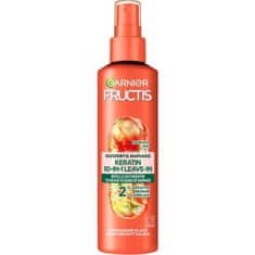 Fructis Goodbye Damage Keratin 10-In-1 Leave-In sprej brez izpiranja za obnovo poškodovanih las 150 ml za ženske