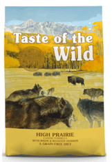 Taste of the Wild High Praire suha hrana za odrasle pse, bizon, 18,14 kg