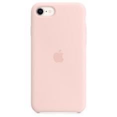Apple Silikonsko ohišje za iPhone SE - kredno roza