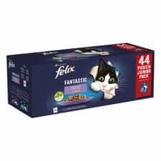 Felix Fantastic Multipack vrečka 44x85g govedina/ piščanec/ losos/ tuna v želeju