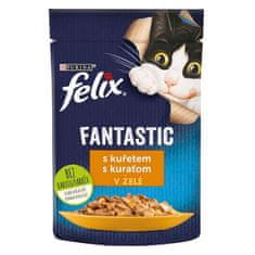 Felix Fantastic vrečka 85g s piščancem v želeju