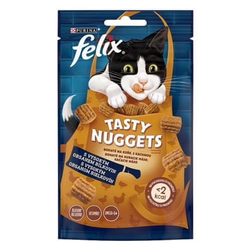 Felix Tasty Nuggets 50g piščanec in raca