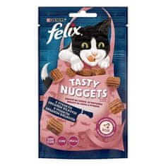 Felix Tasty Nuggets 50g losos in postrv