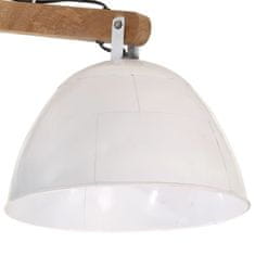 Vidaxl Stropna svetilka 25 W bela 105x30x65-108 cm E27