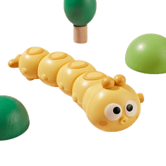 CAB Toys Raztegljiva gosenica rumena