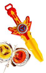 CAB Toys Otroški meč z vrtavko - rumen