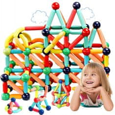 CAB Toys Magnetni komplet za otroke - 64 kos