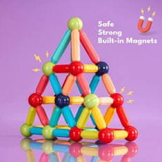 CAB Toys Magnetni komplet za otroke - 64 kos