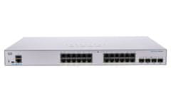 Cisco CBS250-24T-4G-EU 24-portno pametno stikalo GE, 24x GbE RJ-45, 4x 1G SFP