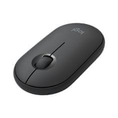 Logitech Miška Pebble M350 Wireless, grafitna barva