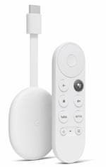 Google Chromecast 4k z TV, bel