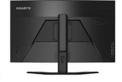 Gigabyte G32QC A 31,5'' Gaming QHD ukrivljen monitor, 2560 x 1440, 1ms, 165Hz, HDR400, USB 3.0