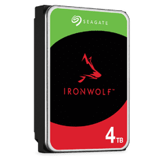 Seagate NAS 4TB trdi disk SATA 3, 6Gb/s, 256MB IronWolf