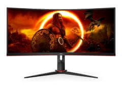 AOC CU34G2XP Ultra Wide 180Hz ukrivljen gaming monitor