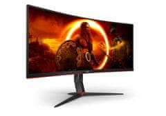 AOC CU34G2XP Ultra Wide 180Hz ukrivljen gaming monitor