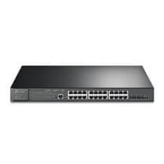 TP-Link JetStream 24-Port Gigabit PoE+ stikalo z 4-Port 10GE SFP+ L2+