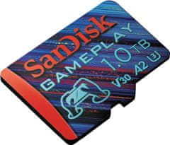 SanDisk GamePlay microSDXC UHS-I Card, 1TB Gaming microSDXC, 190MB/s, 130MB/s W, UHS-I, V30, U3, C10, RPD1