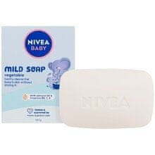 Nivea Nivea - Baby Mild Soap - Jemné tuhé mýdlo pro děti 100.0g 
