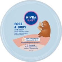 Nivea Nivea - Baby Face & Body Soft Cream - Jemný krém na obličej a tělo pro děti 200ml 