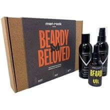 Men Rock Men-Rock - Oak Moss Beard Care Gift Set - Dárková sada péče o vousy 