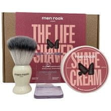 Men Rock Men-Rock - Black Pomegranate Shaving Gift Set - Dárková sada holicí péče 