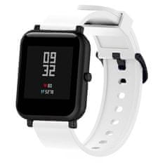 BStrap Silicone V4 pašček za Garmin Vivoactive 5, white