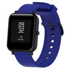 BStrap Silicone V4 pašček za Garmin Vivoactive 5, coral blue