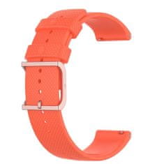 BStrap Silicone Rain pašček za Garmin Vivoactive 5, orange