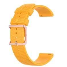 BStrap Silicone Rain pašček za Garmin Vivoactive 5, yellow