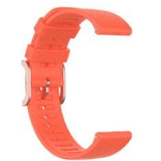 BStrap Silicone Rain pašček za Garmin Vivoactive 5, orange