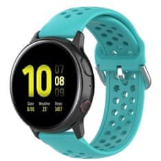 BStrap Silicone Dots pašček za Garmin Vivoactive 5, teal